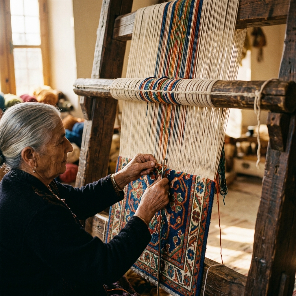 Carpet Weaving Craftsmanship